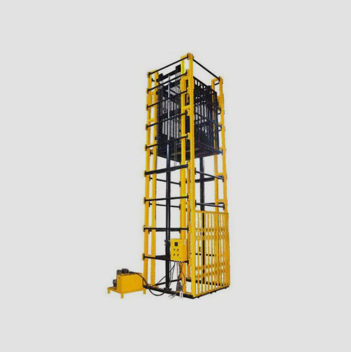 double-mast-type-electro-hydraulic-goods-lift